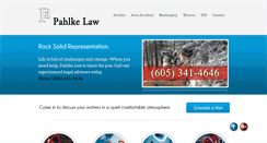 Desktop Screenshot of pahlkelaw.org